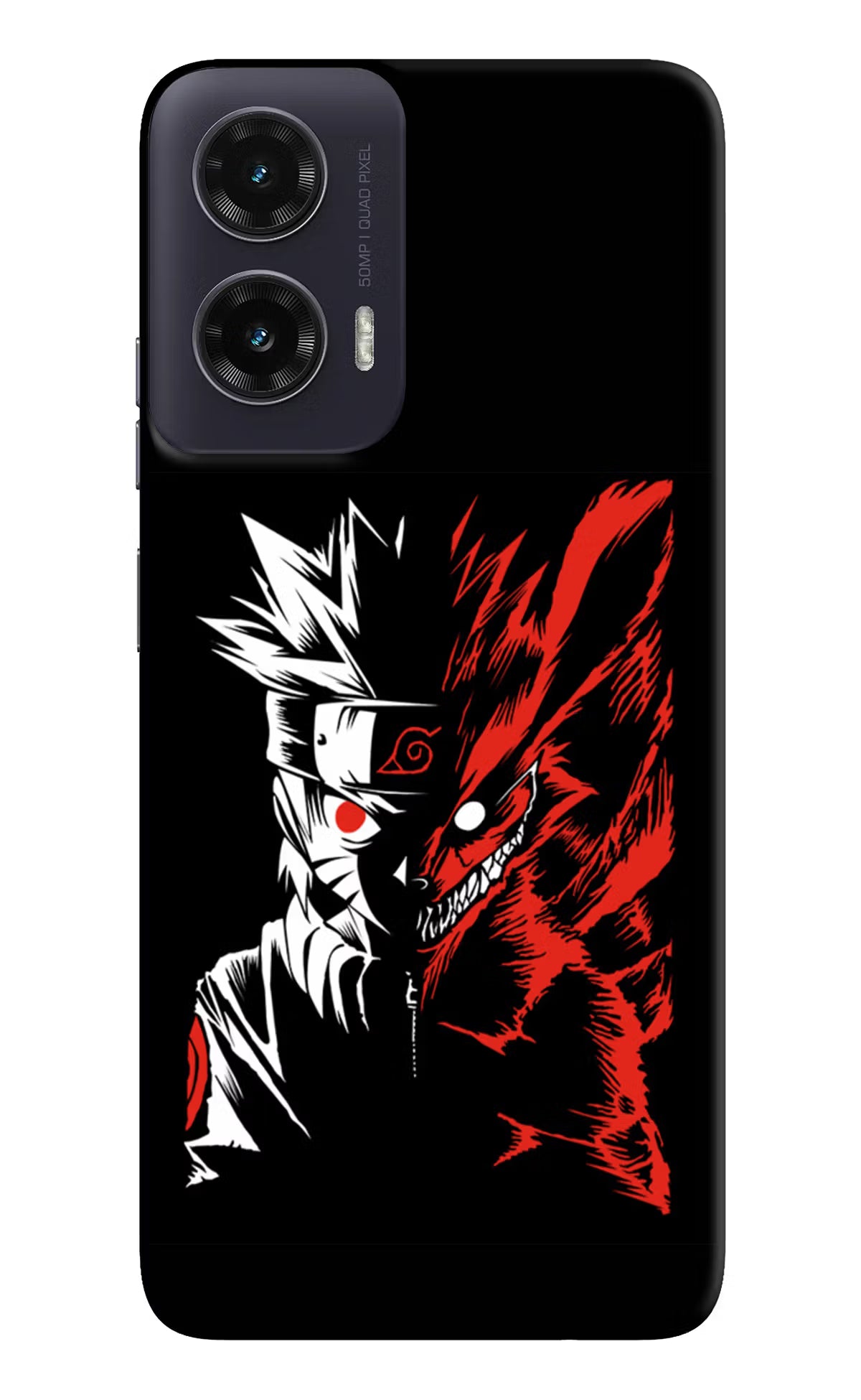Naruto Two Face Moto G35 5G Hard Case Back Cover by Casekaro