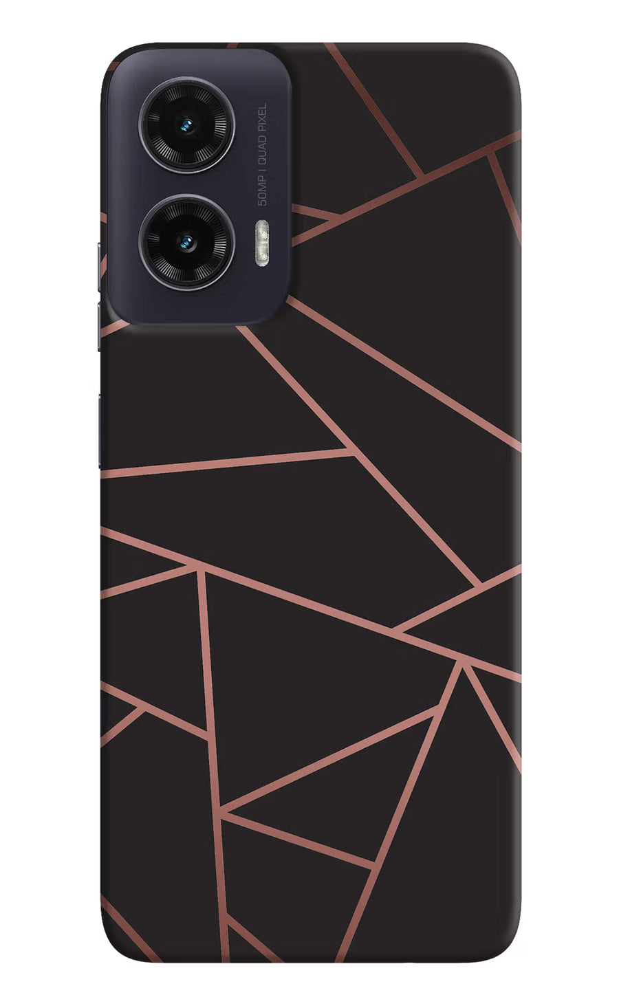 Geometric Pattern Moto G35 5G Back Cover, Hard case