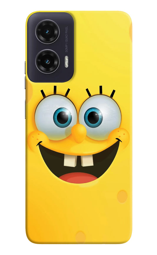 Sponge 1 Moto G35 5G Hard Case Back Cover by Casekaro