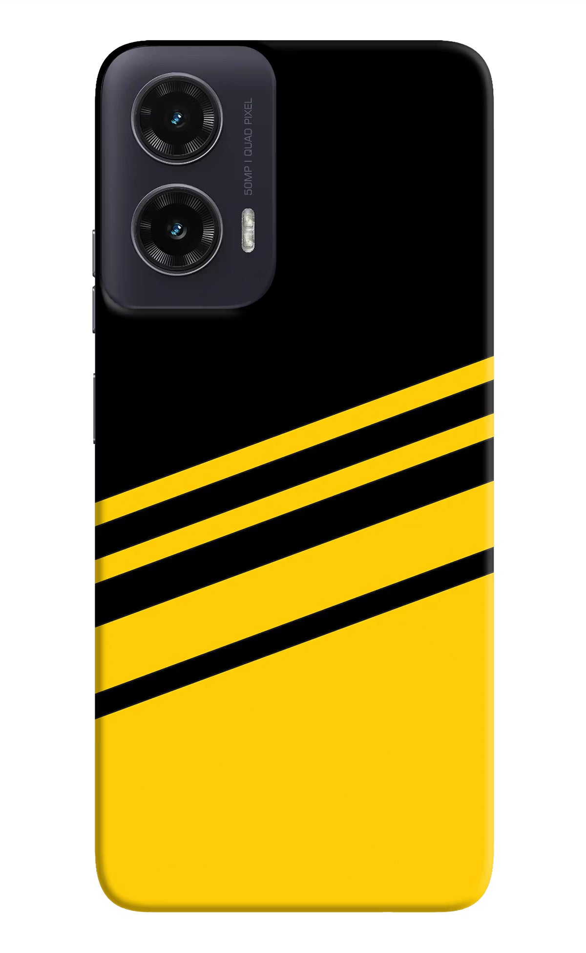 Yellow Shades Moto G35 5G Hard Case Back Cover by Casekaro