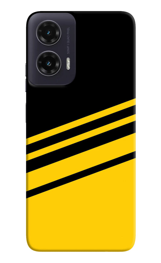 Yellow Shades Moto G35 5G Hard Case Back Cover by Casekaro