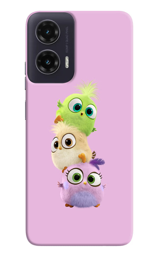 Cute Little Birds Moto G35 5G Hard Case Back Cover by Casekaro