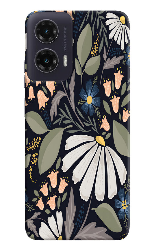 Flowers Art Moto G35 5G Hard Case Back Cover by Casekaro