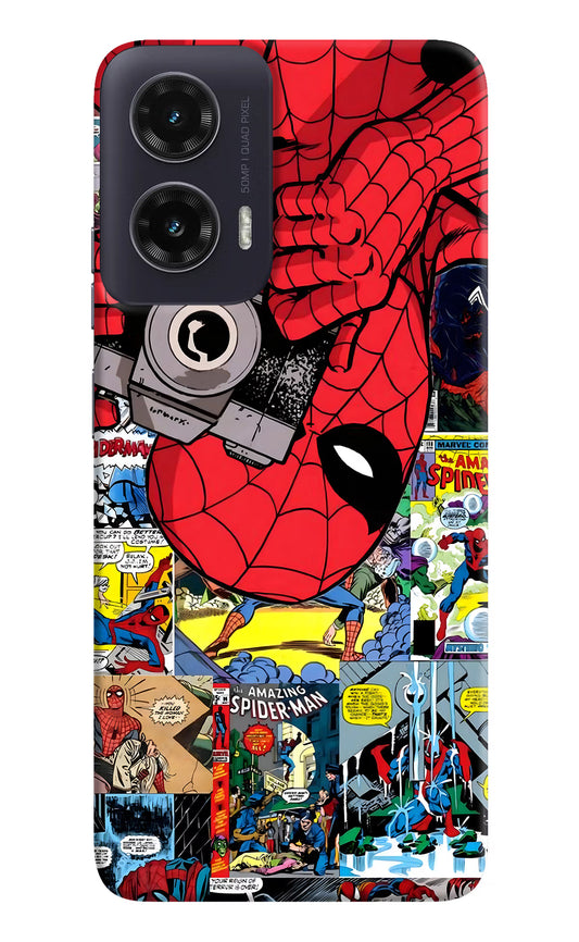 Spider Man Moto G35 5G Hard Case Back Cover by Casekaro