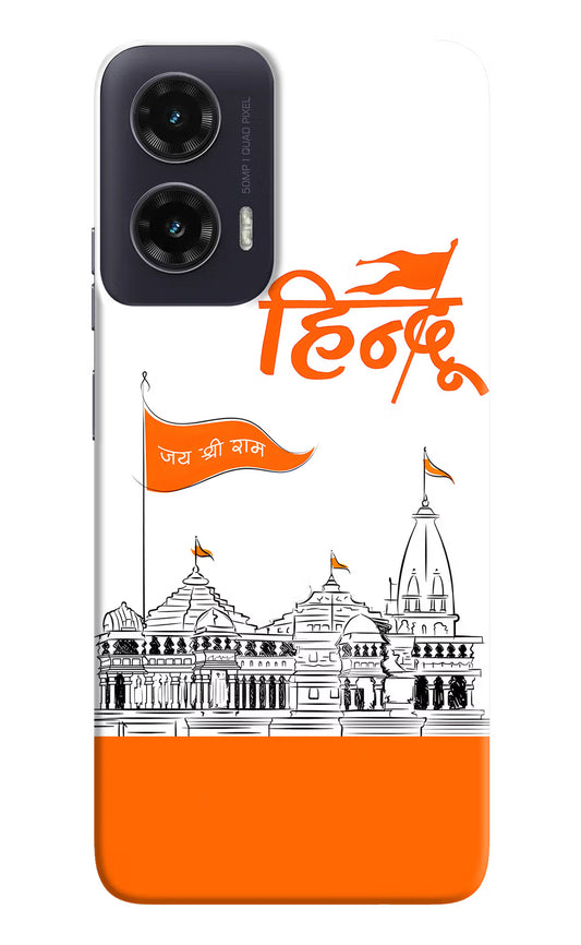 Jai Shree Ram Hindu Moto G35 5G Hard Case Back Cover by Casekaro