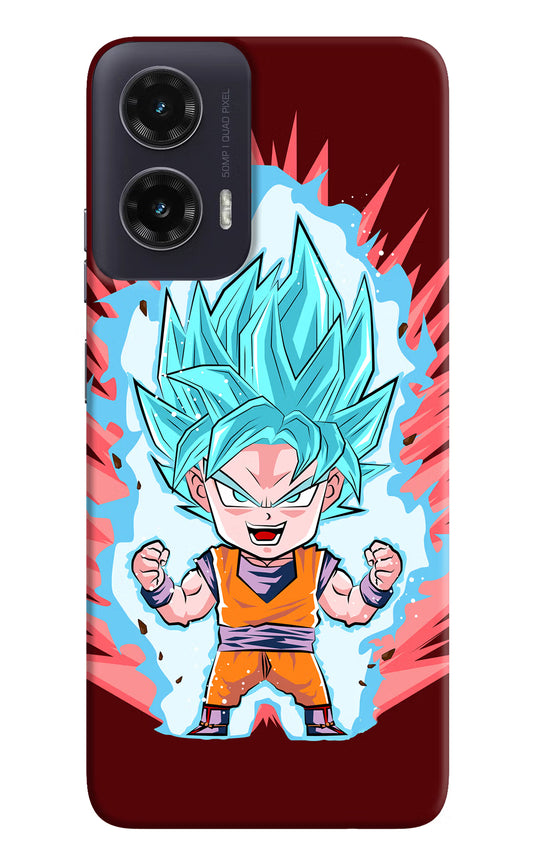 Goku Little Moto G35 5G Hard Case Back Cover by Casekaro