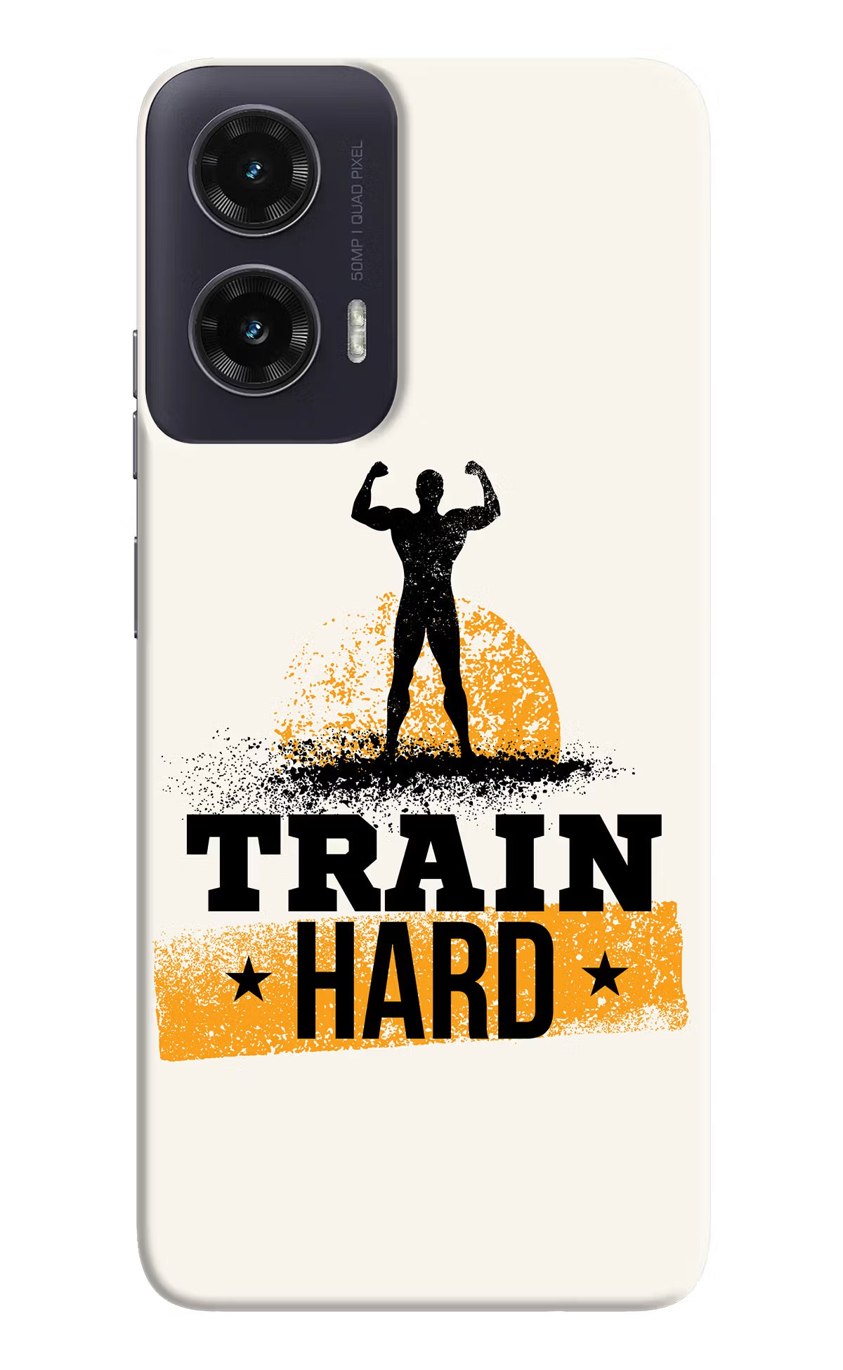 Train Hard Moto G35 5G Hard Case Back Cover by Casekaro