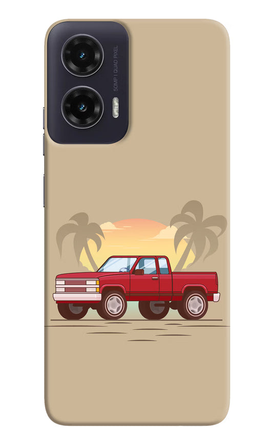 Desert Classic Drive Moto G35 5G Hard Case Back Cover by Casekaro