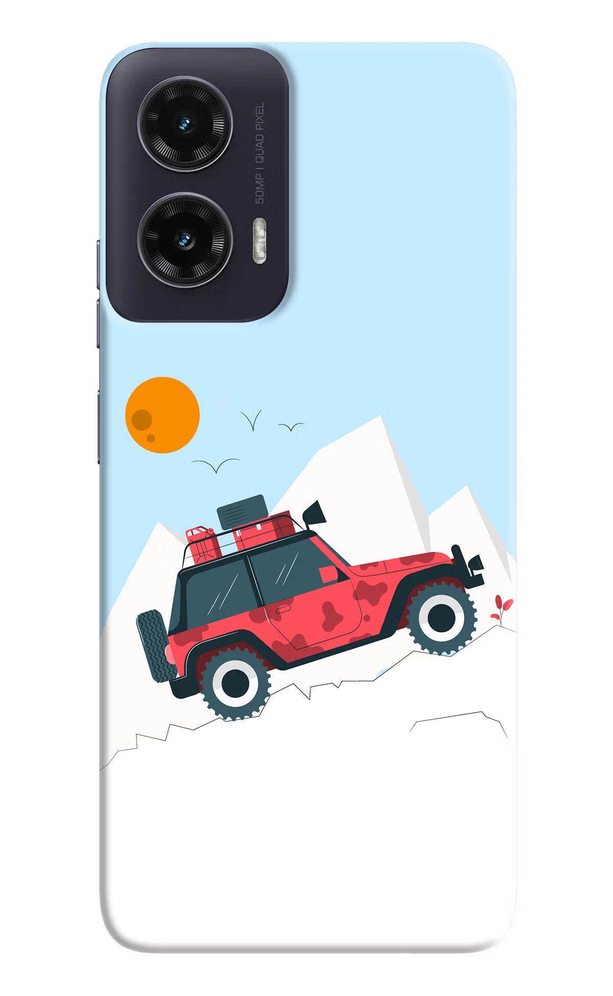 Mountain Trail Beast Moto G35 5G Hard Case Back Cover by Casekaro