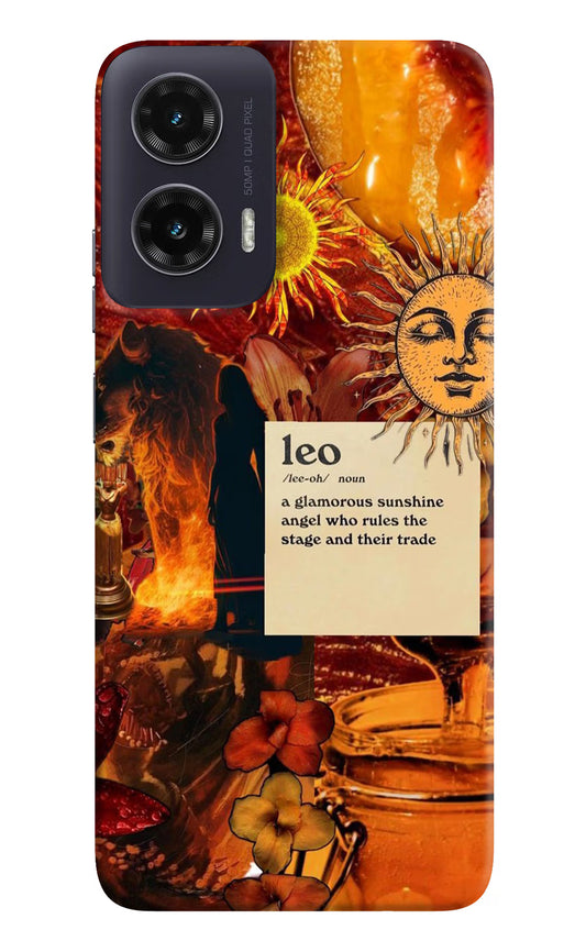 Leo Zodiac Moto G35 5G Hard Case Back Cover by Casekaro