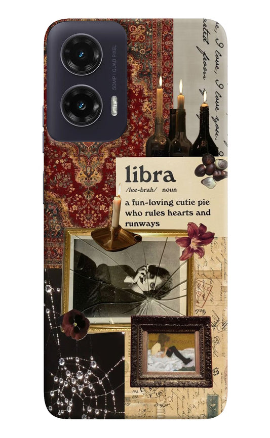 Libra Zodiac Moto G35 5G Hard Case Back Cover by Casekaro
