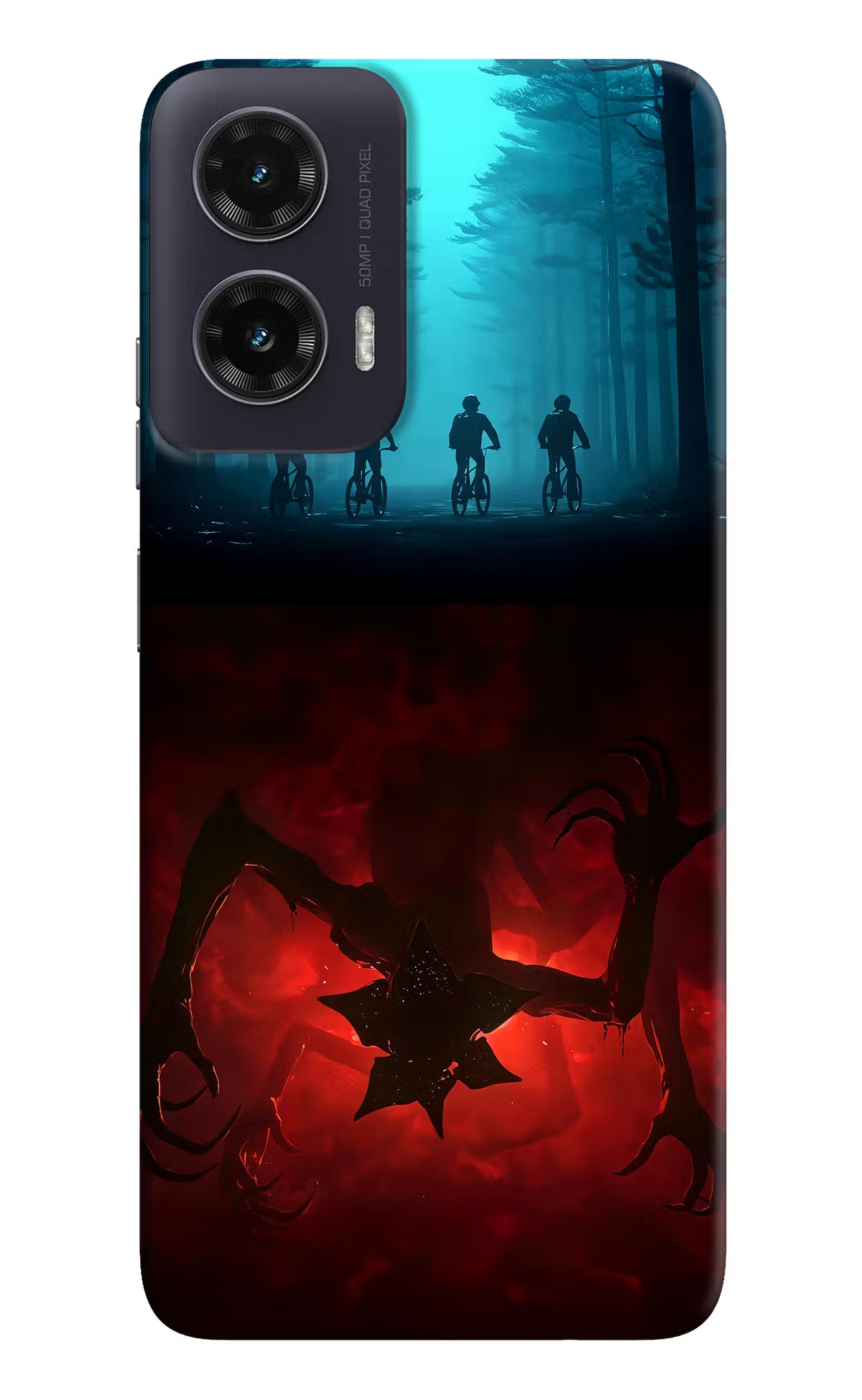 Ordinary Things Downside Up Moto G35 5G Hard Case Back Cover by Casekaro