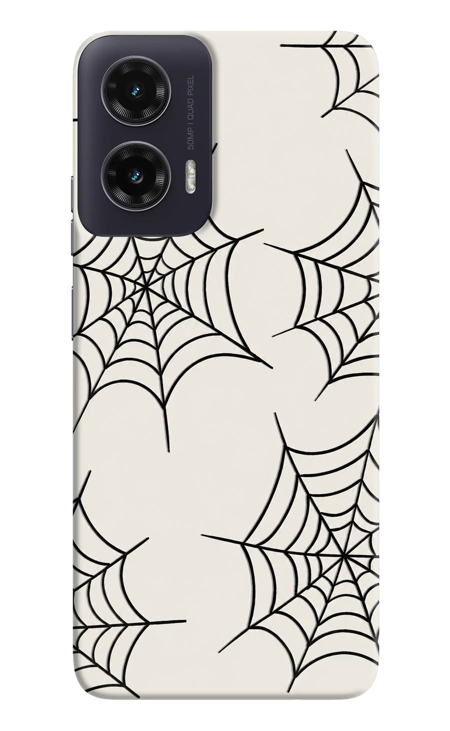 Spider Web Moto G35 5G Back Cover, Hard case