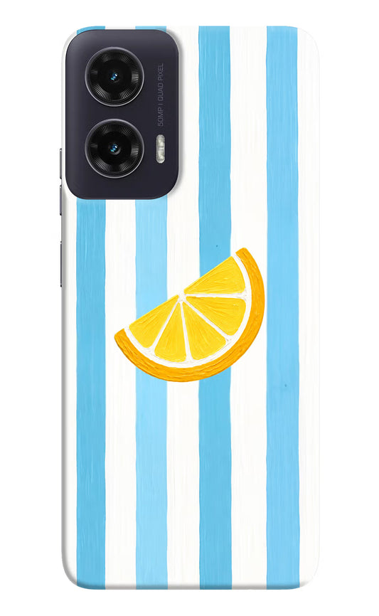 Summer Lemon Moto G35 5G Hard Case Back Cover by Casekaro