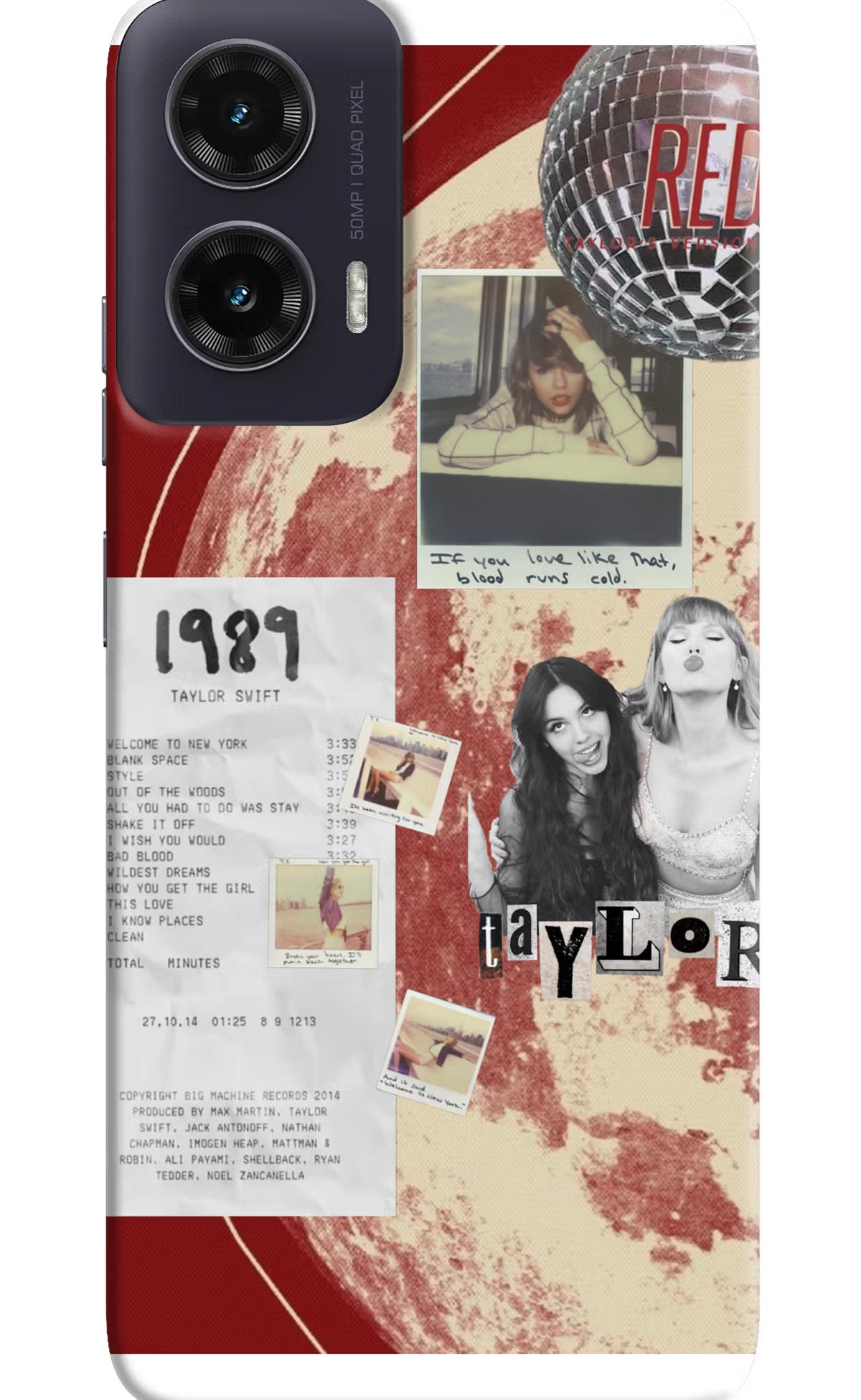 Taylor Swift Moto G35 5G Back Cover