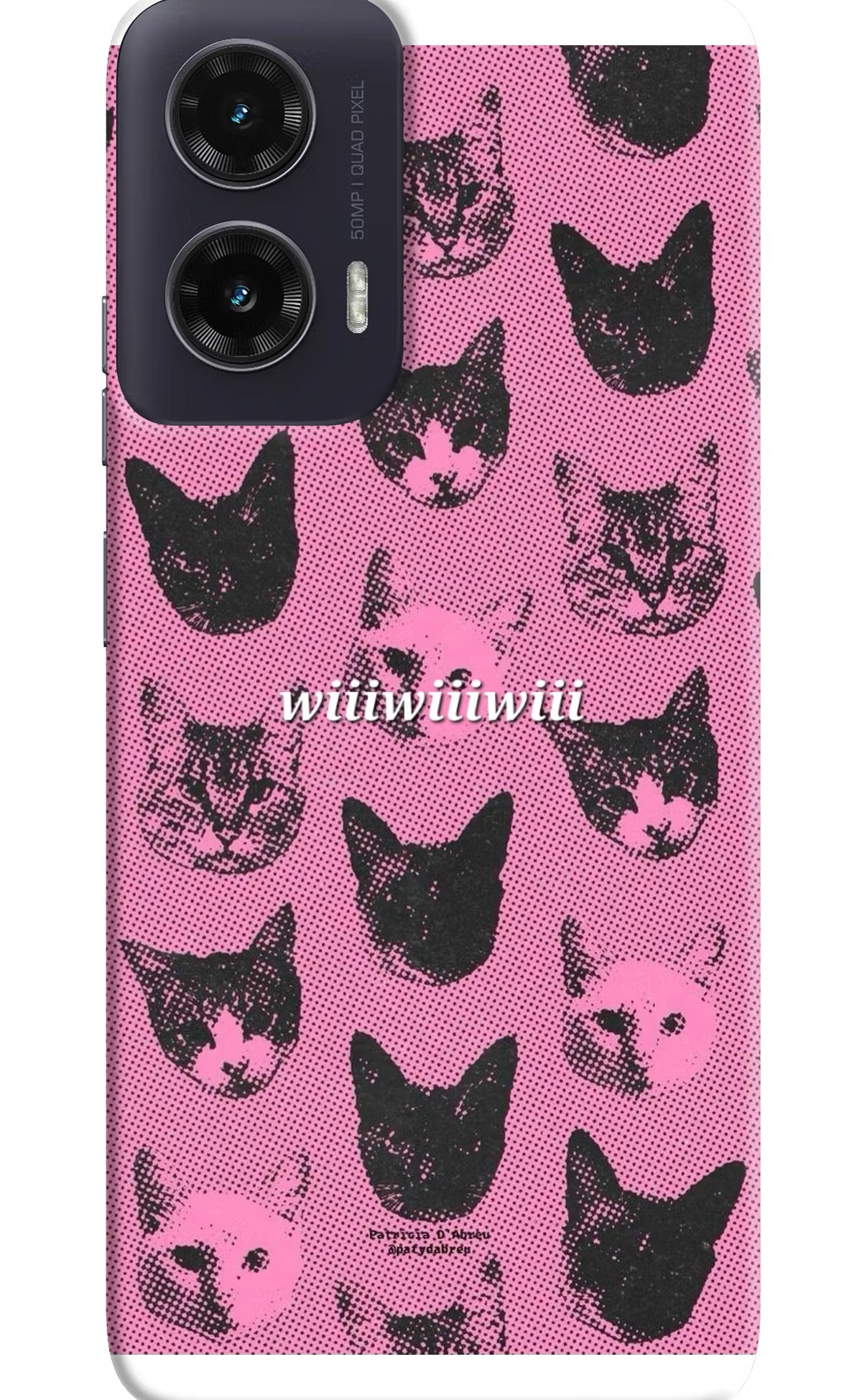 Pink Cats Moto G35 5G Back Cover