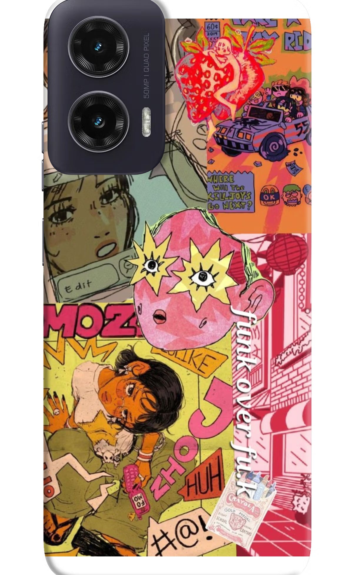 Funkover Moto G35 5G Back Cover