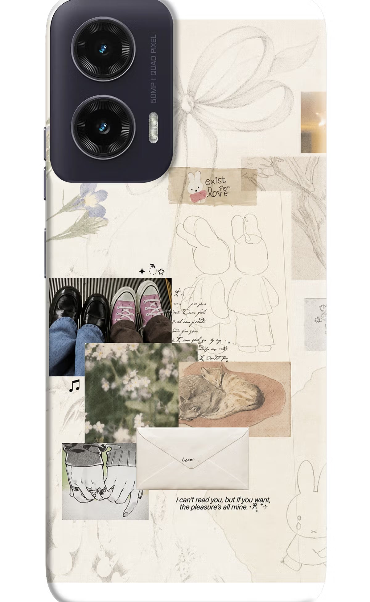Soft Aesthetic Moto G35 5G Back Cover