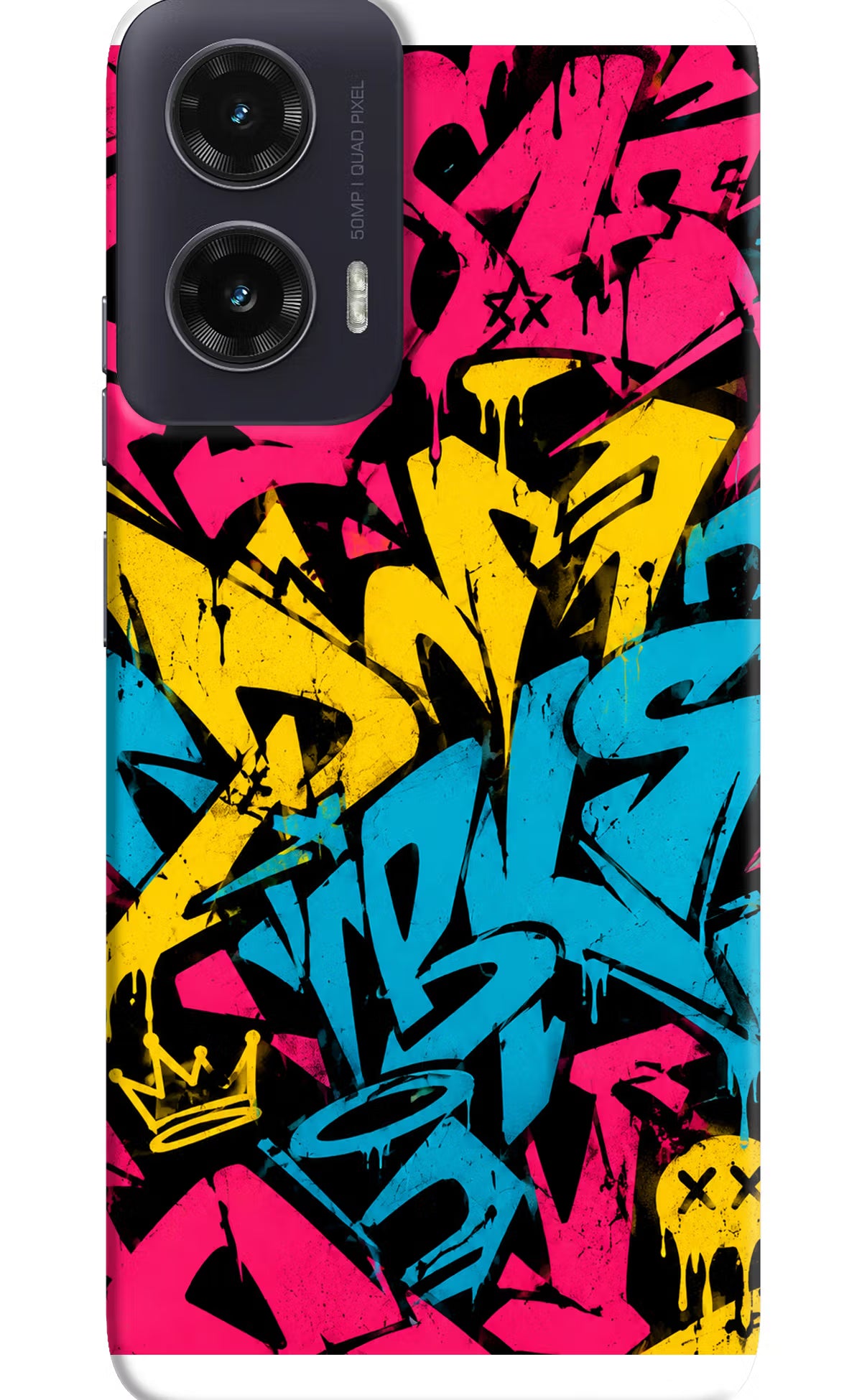 Graffiti Vibe Moto G35 5G Back Cover