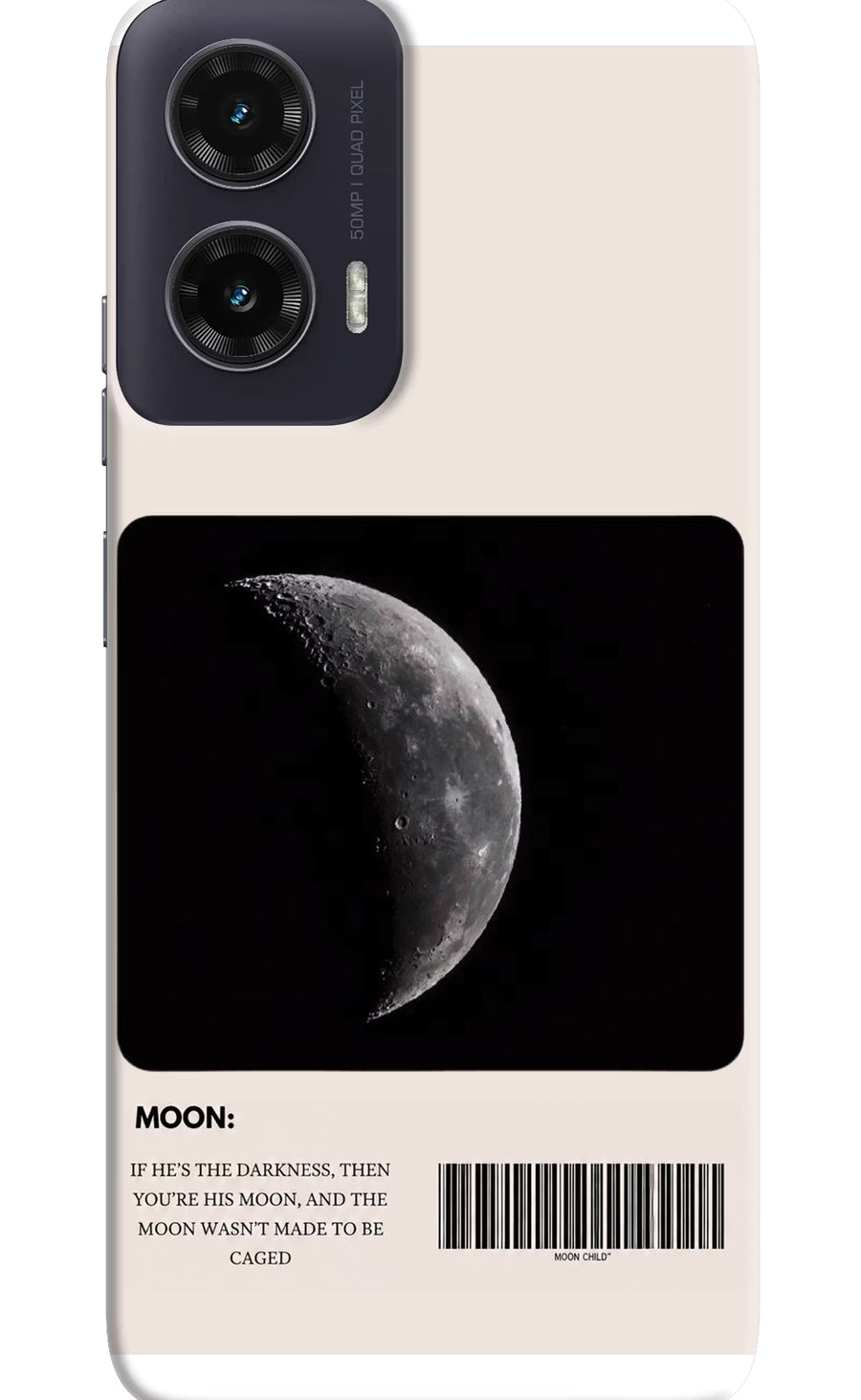 Moon Phase Moto G35 5G Back Cover, Hard case