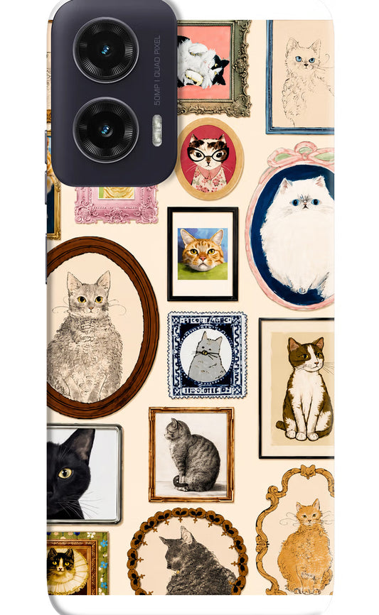 Mirror Cats Moto G35 5G Hard Case Back Cover by Casekaro