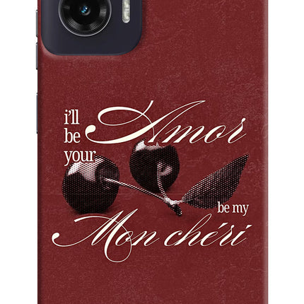 Velvet Cherry Moto G35 5G Hard Case Back Cover by Casekaro