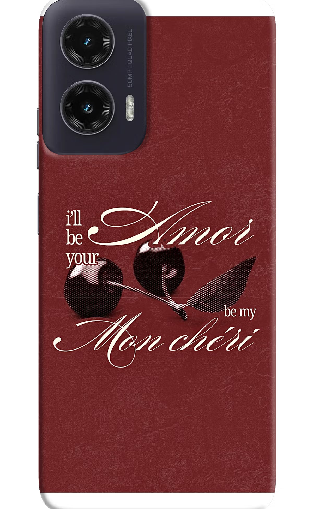 Velvet Cherry Moto G35 5G Back Cover