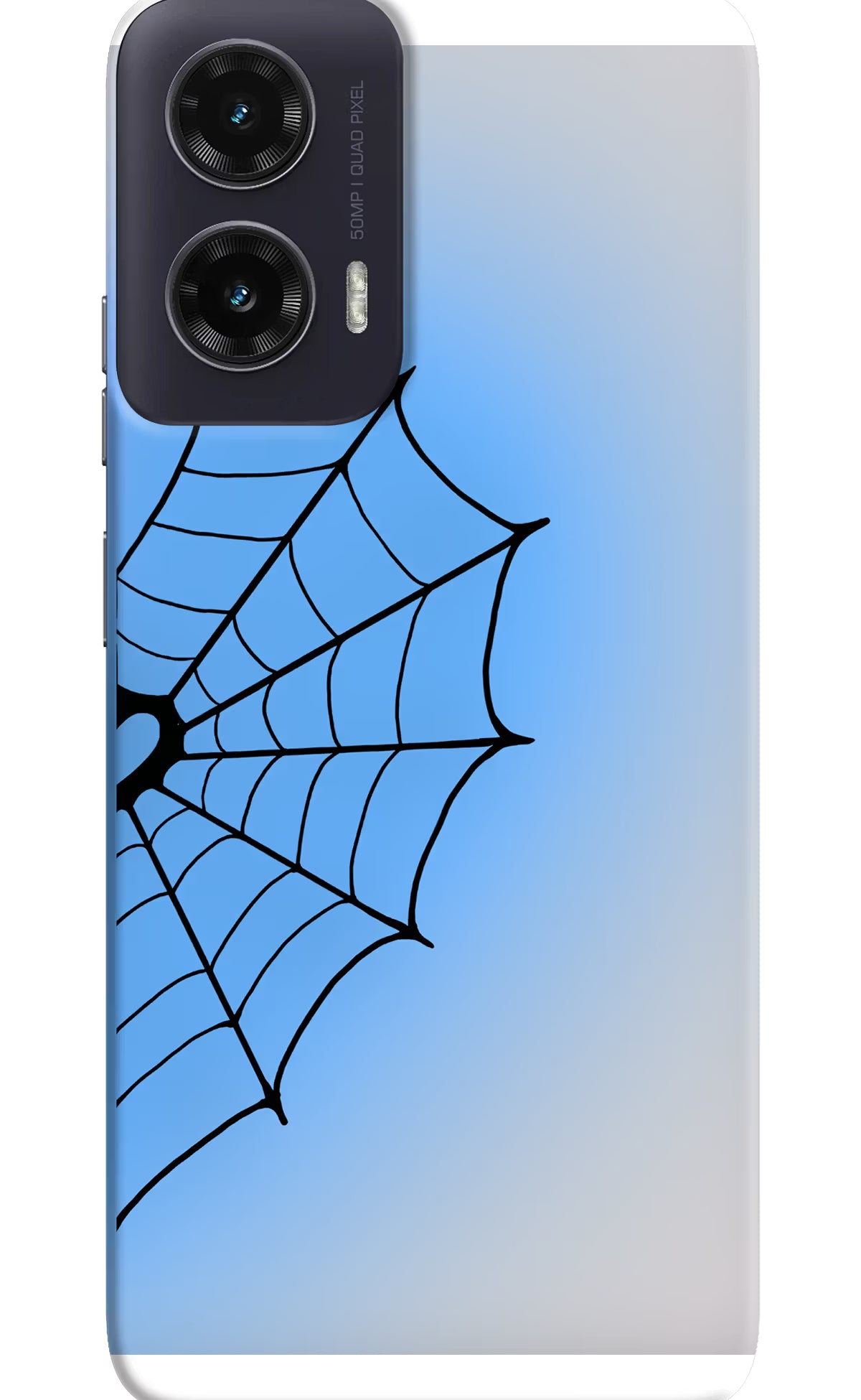 Blue Web Moto G35 5G Back Cover