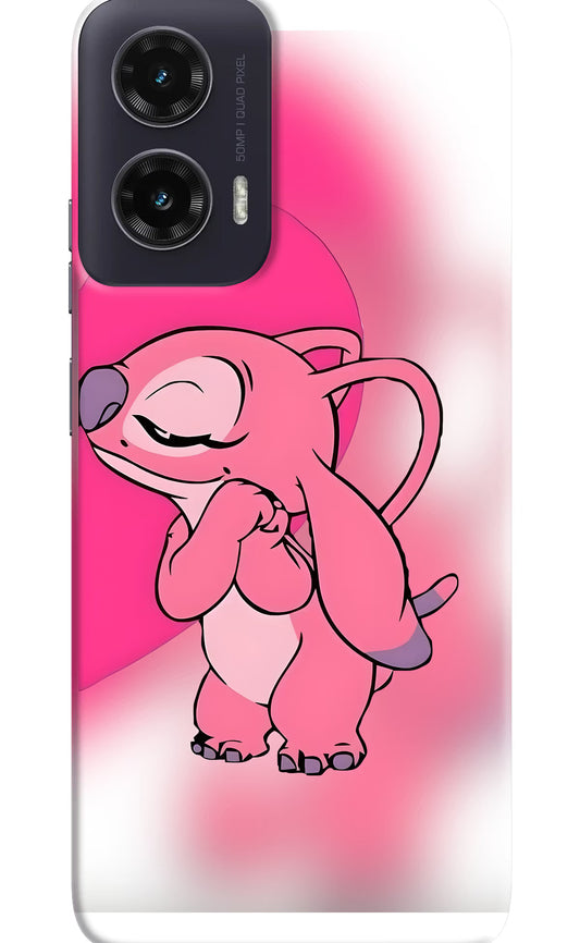 Angel Hug Moto G35 5G Hard Case Back Cover by Casekaro