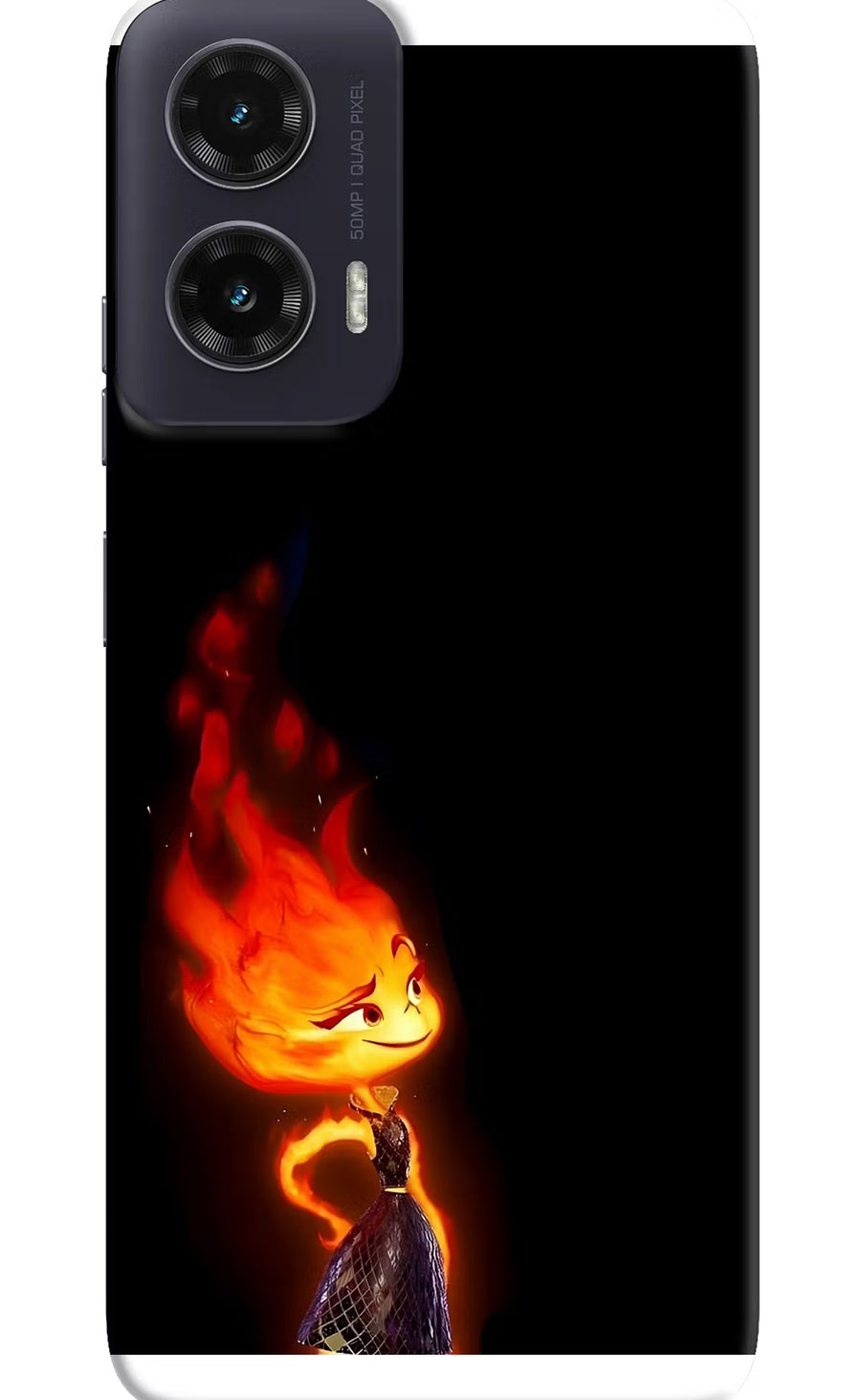 Ember Flame Moto G35 5G Back Cover, Hard case