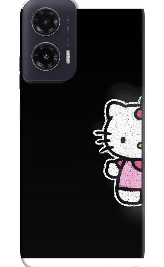 Kitty Charm Moto G35 5G Back Cover