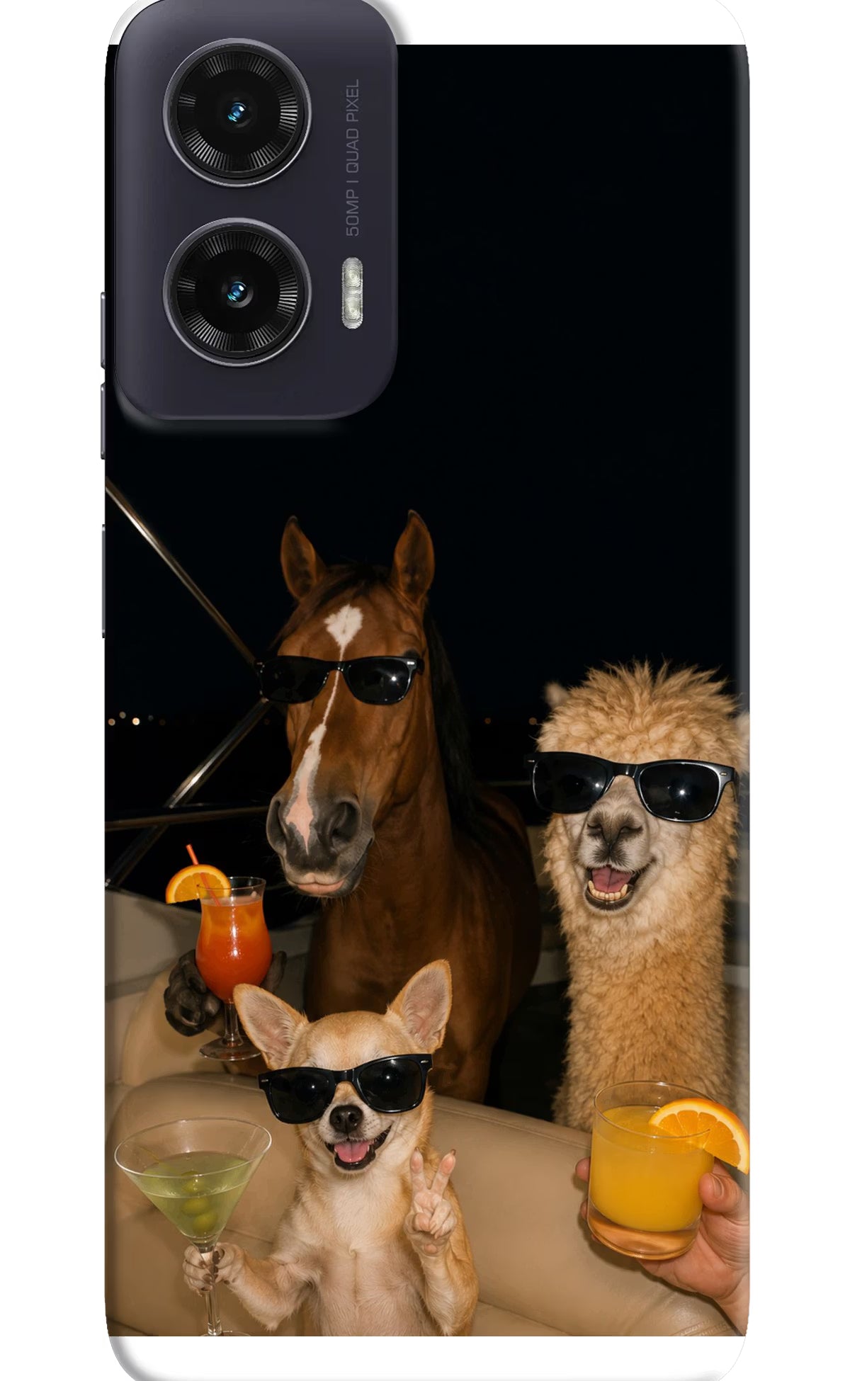 Party Squad Moto G35 5G Back Cover