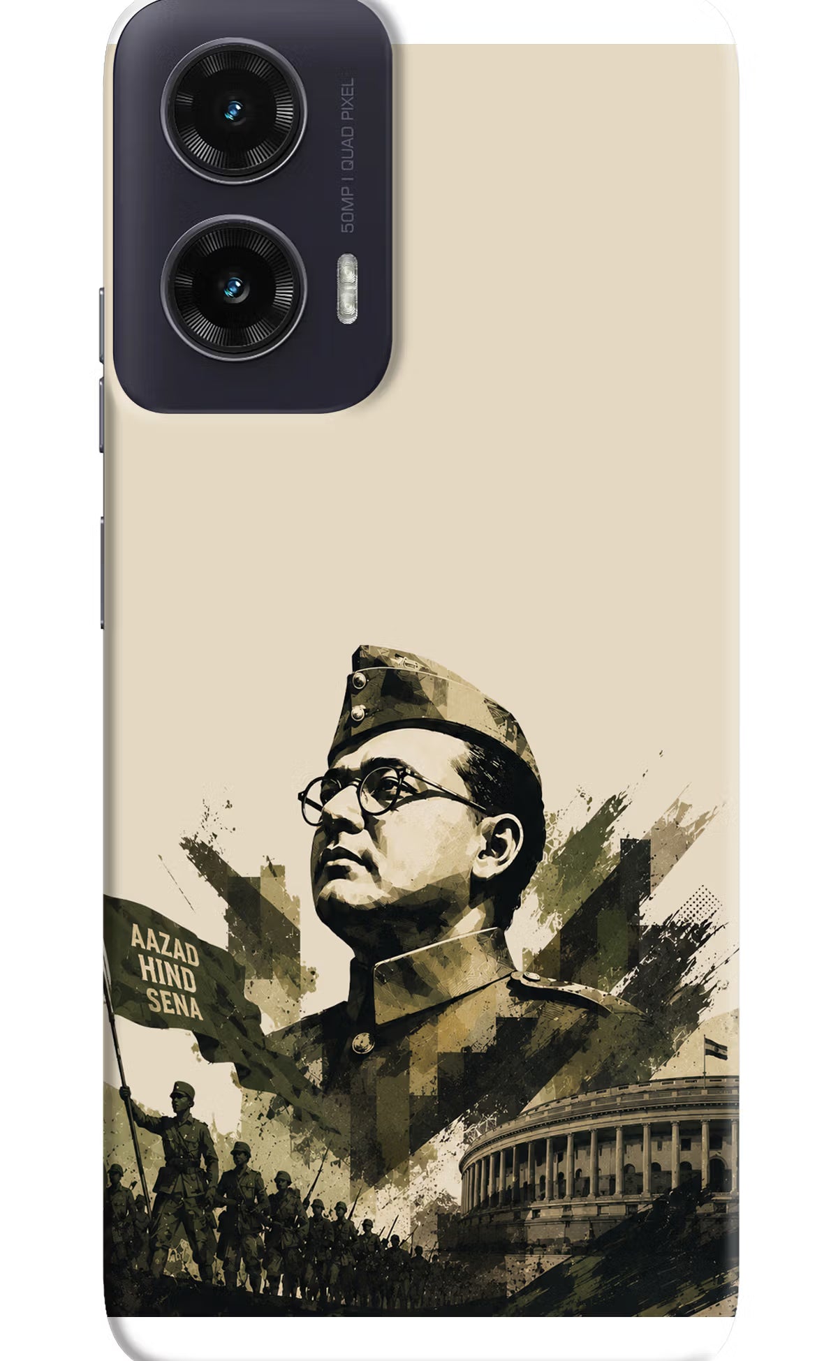 Netaji Rising Moto G35 5G Back Cover