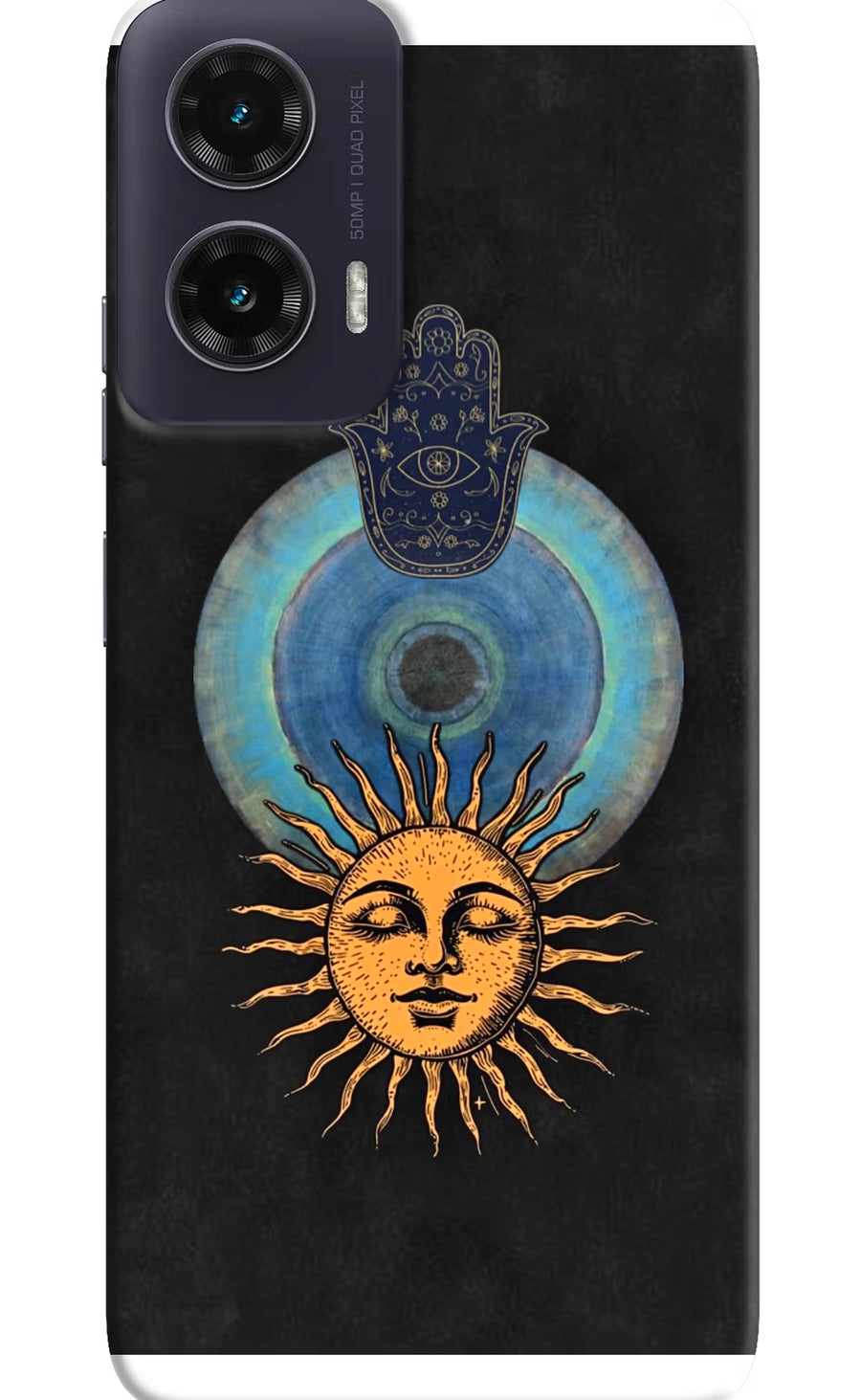 Divine Sun Moto G35 5G Back Cover, Hard case