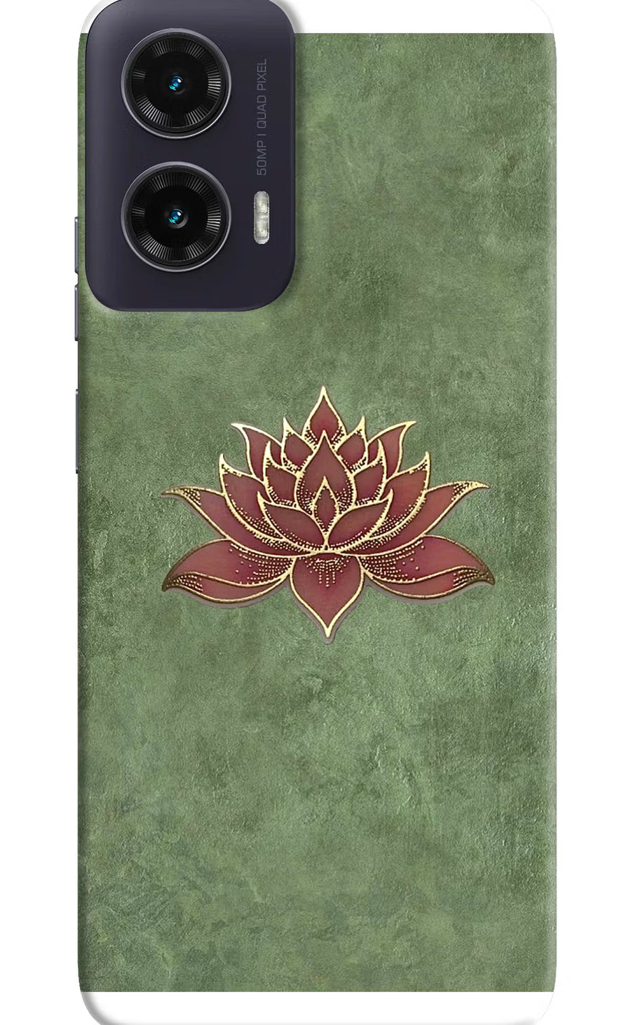 Lotus Grace Moto G35 5G Back Cover, Hard case