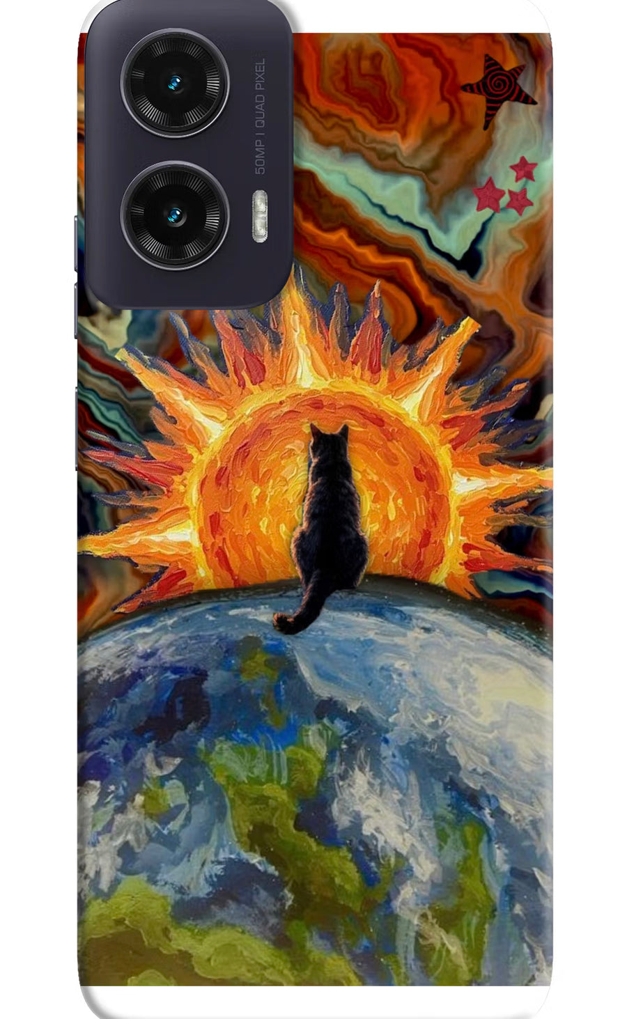 Sunrise Beyond Moto G35 5G Back Cover, Hard case