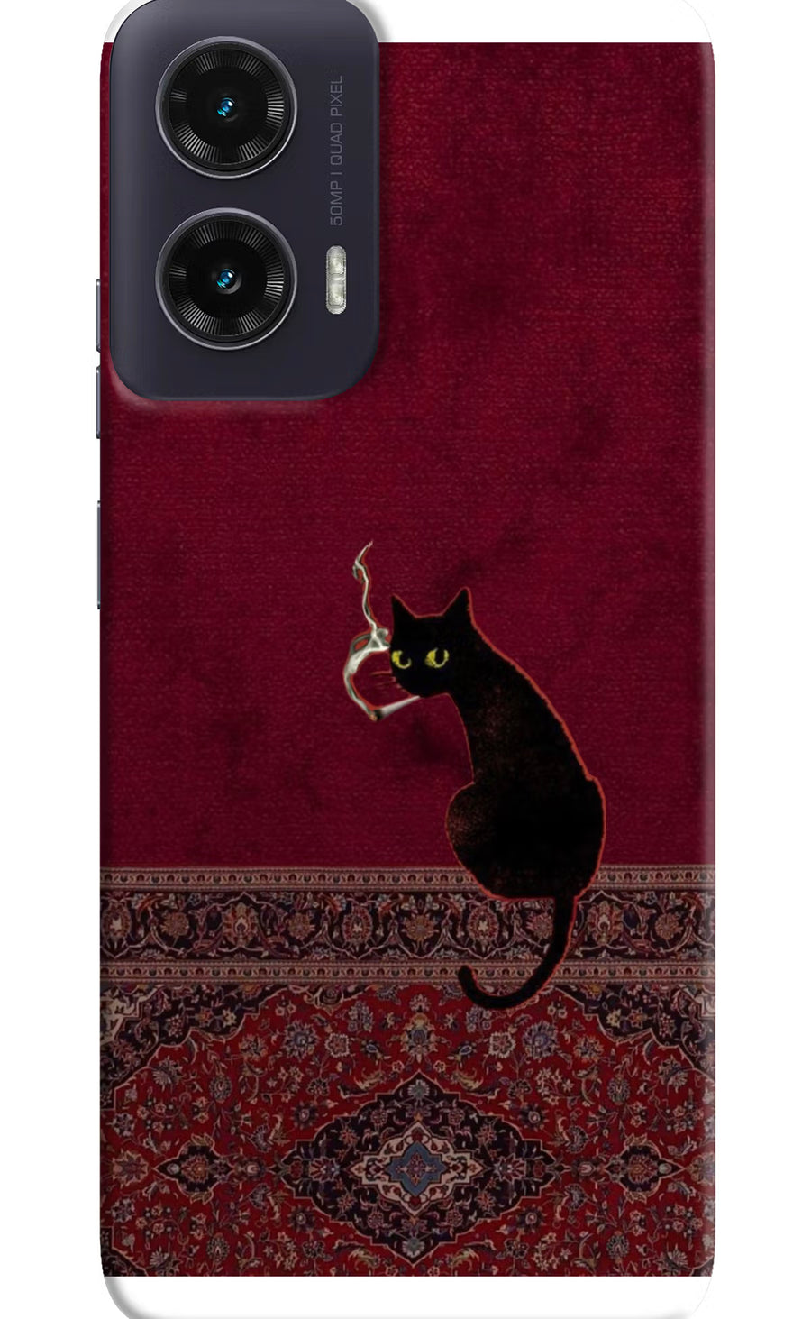 Midnight Cat Moto G35 5G Back Cover, Hard case