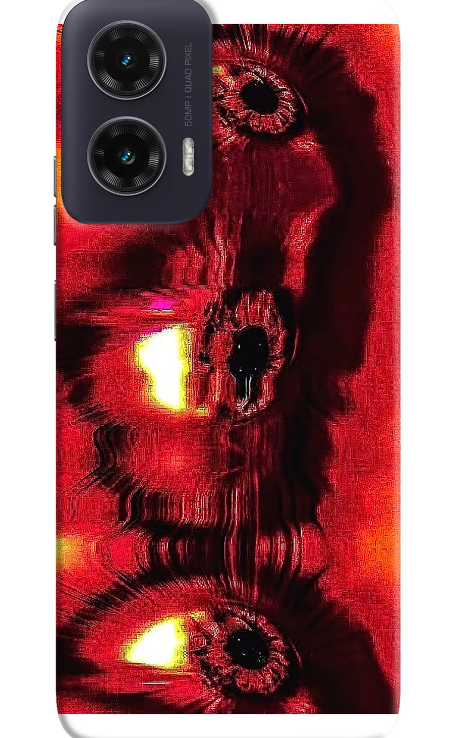 Fire Eye Moto G35 5G Back Cover, Hard case