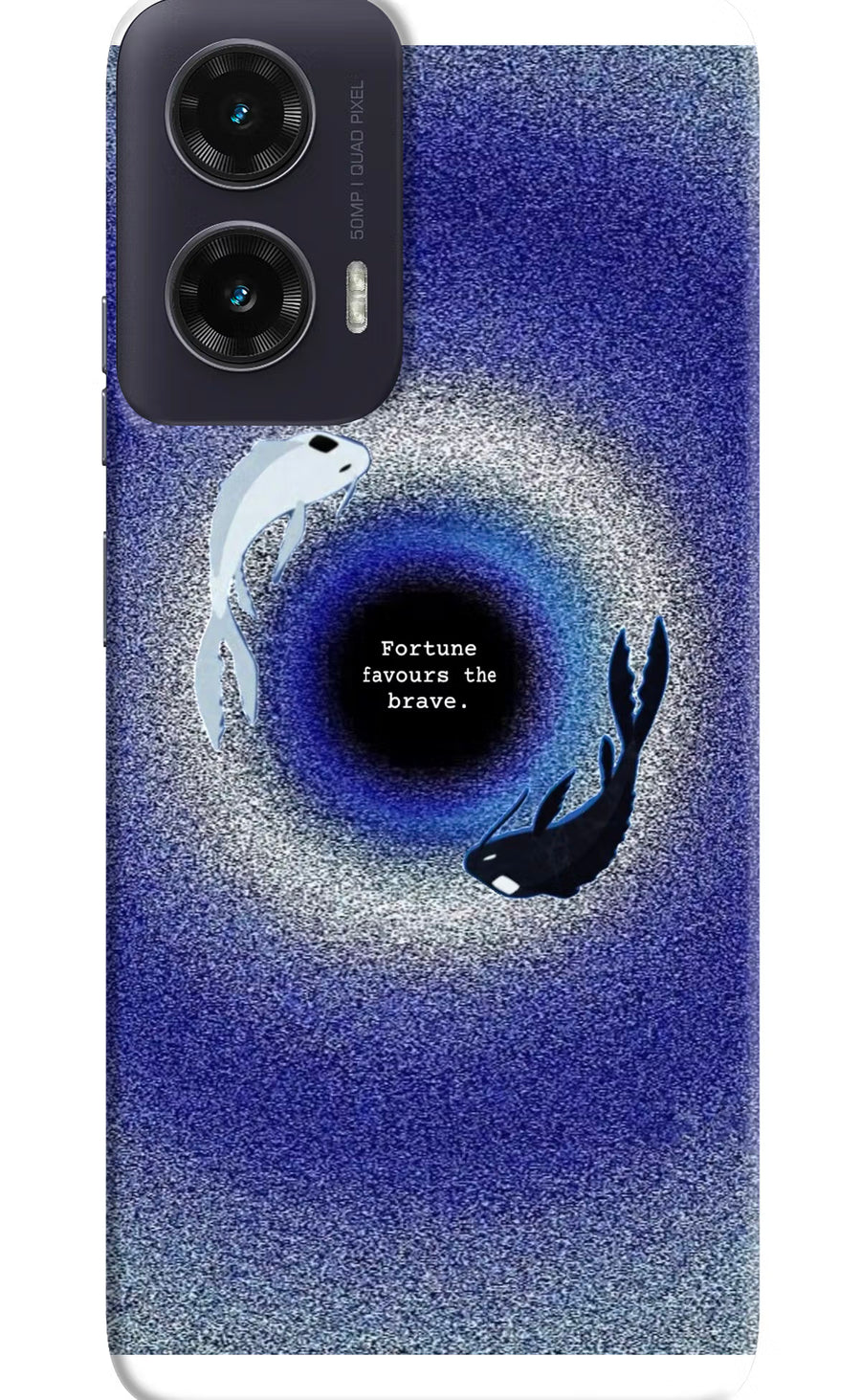 Dark Koi Moto G35 5G Back Cover, Hard case