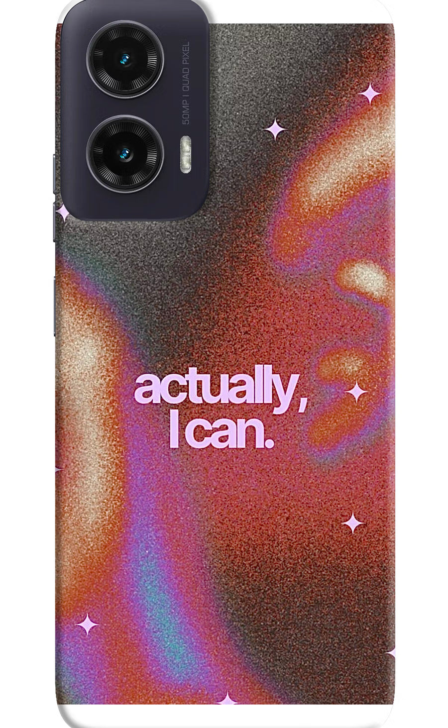 Pink Aura Moto G35 5G Back Cover, Hard case