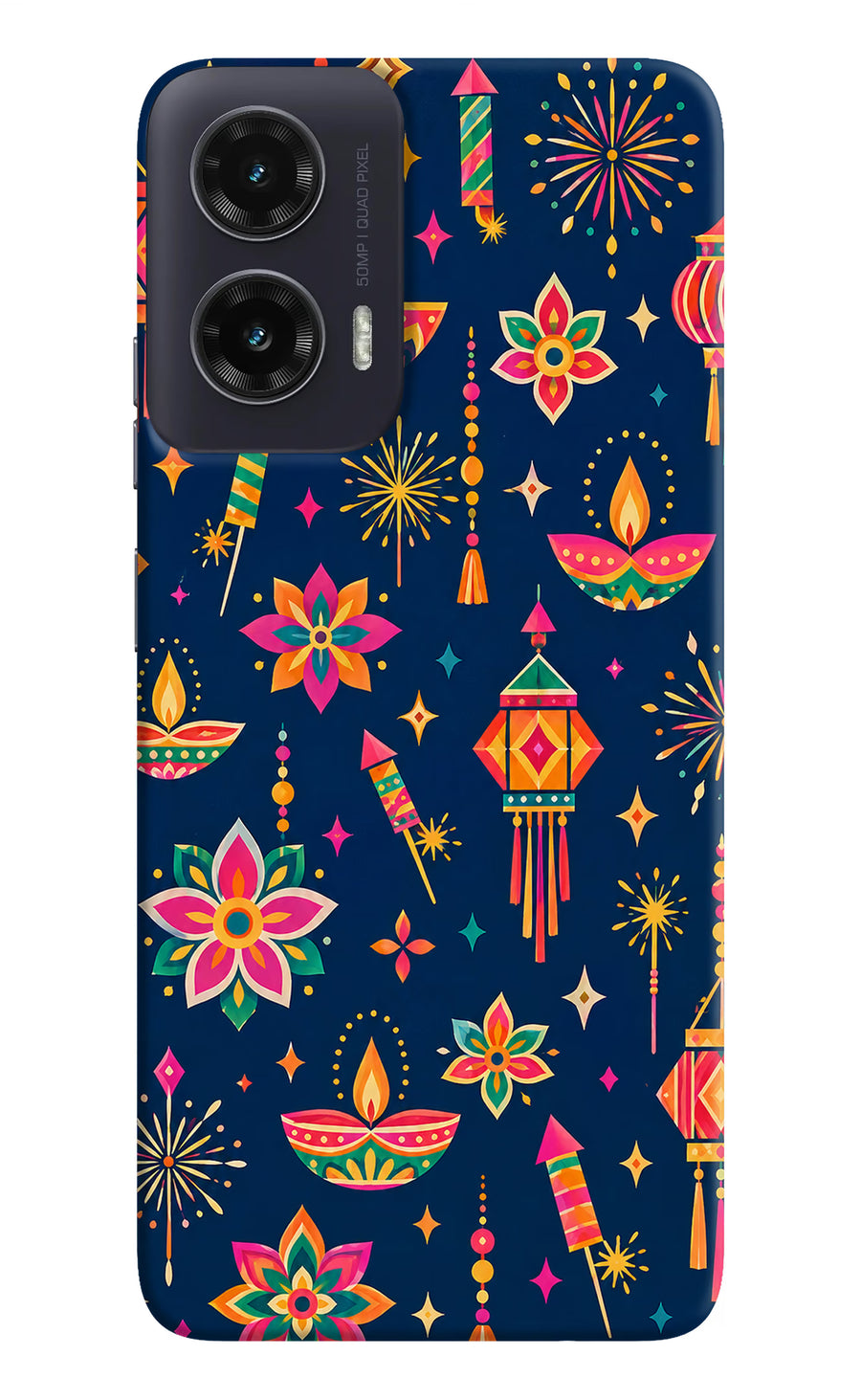 Festive Pop Moto G35 5G Back Cover, Hard case
