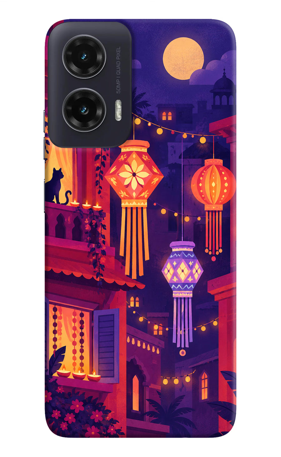 Lantern Lane Moto G35 5G Back Cover, Hard case