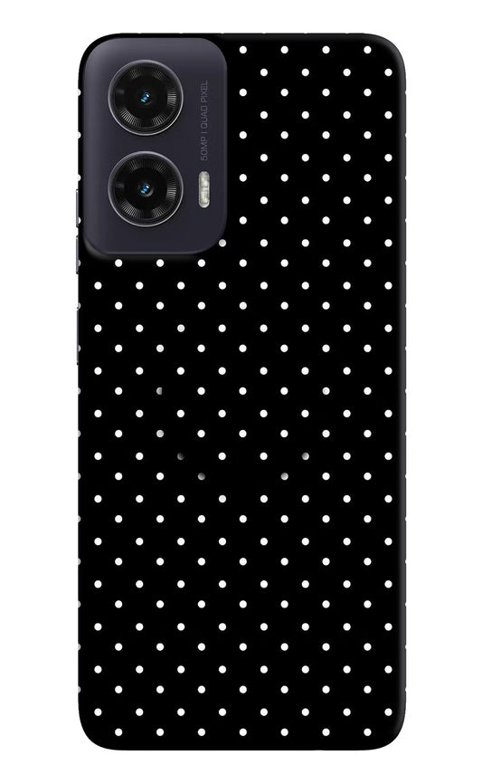 White Dots Moto G35 5G Pop Case by Casekaro