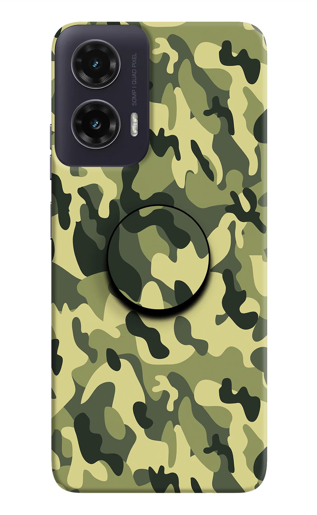 Camouflage Moto G35 5G Pop Case by Casekaro
