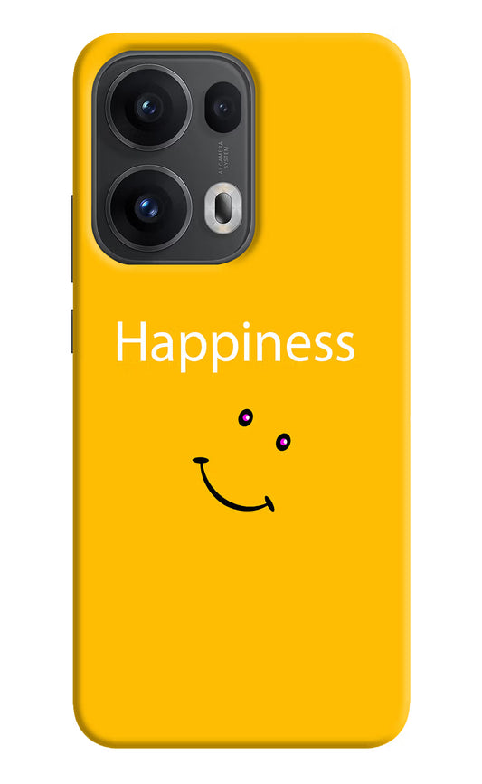 Happiness With Smiley Oppo Reno13 Pro 5G Hard Case Back Cover by Casekaro