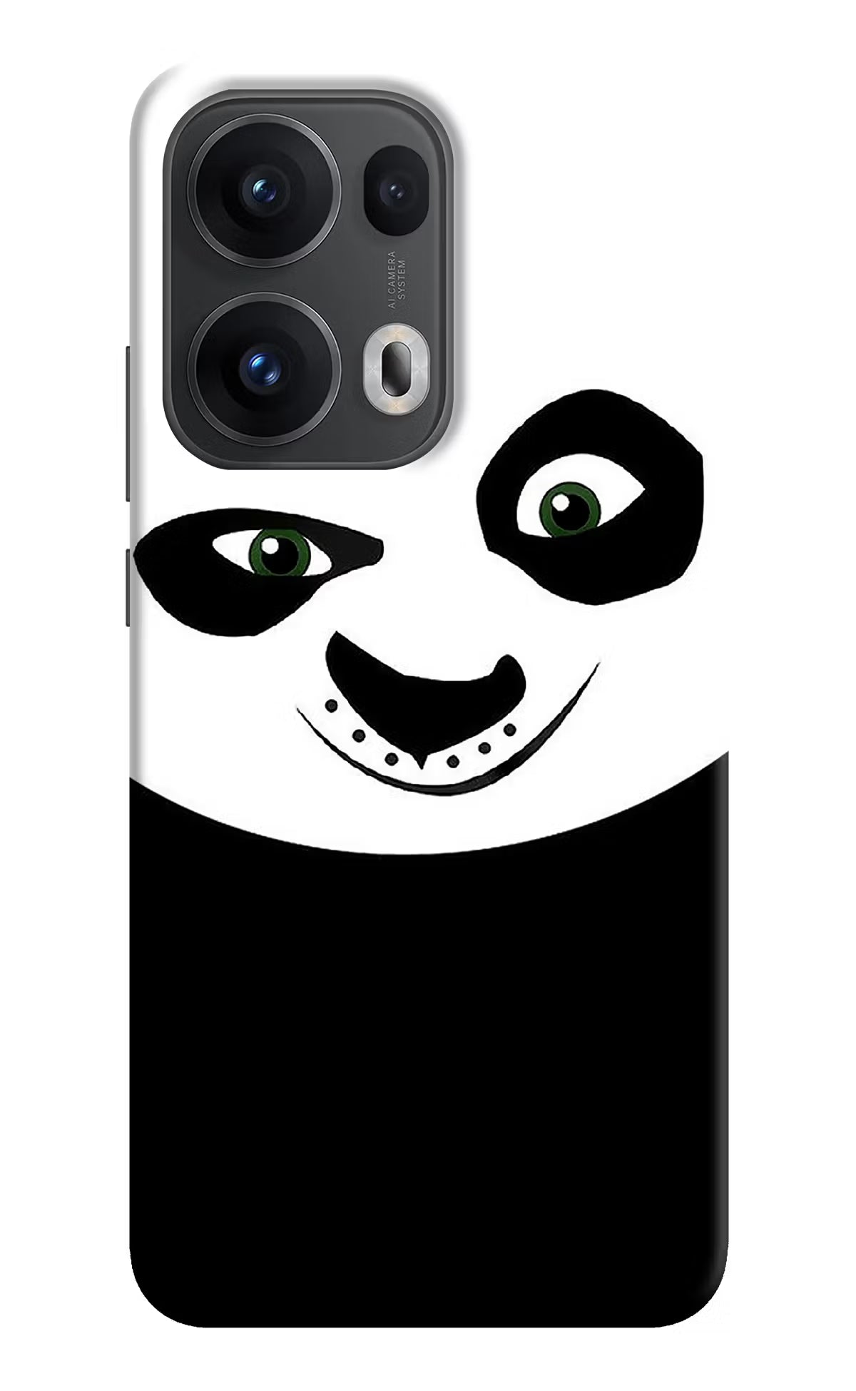 Panda Oppo Reno13 Pro 5G Hard Case Back Cover by Casekaro