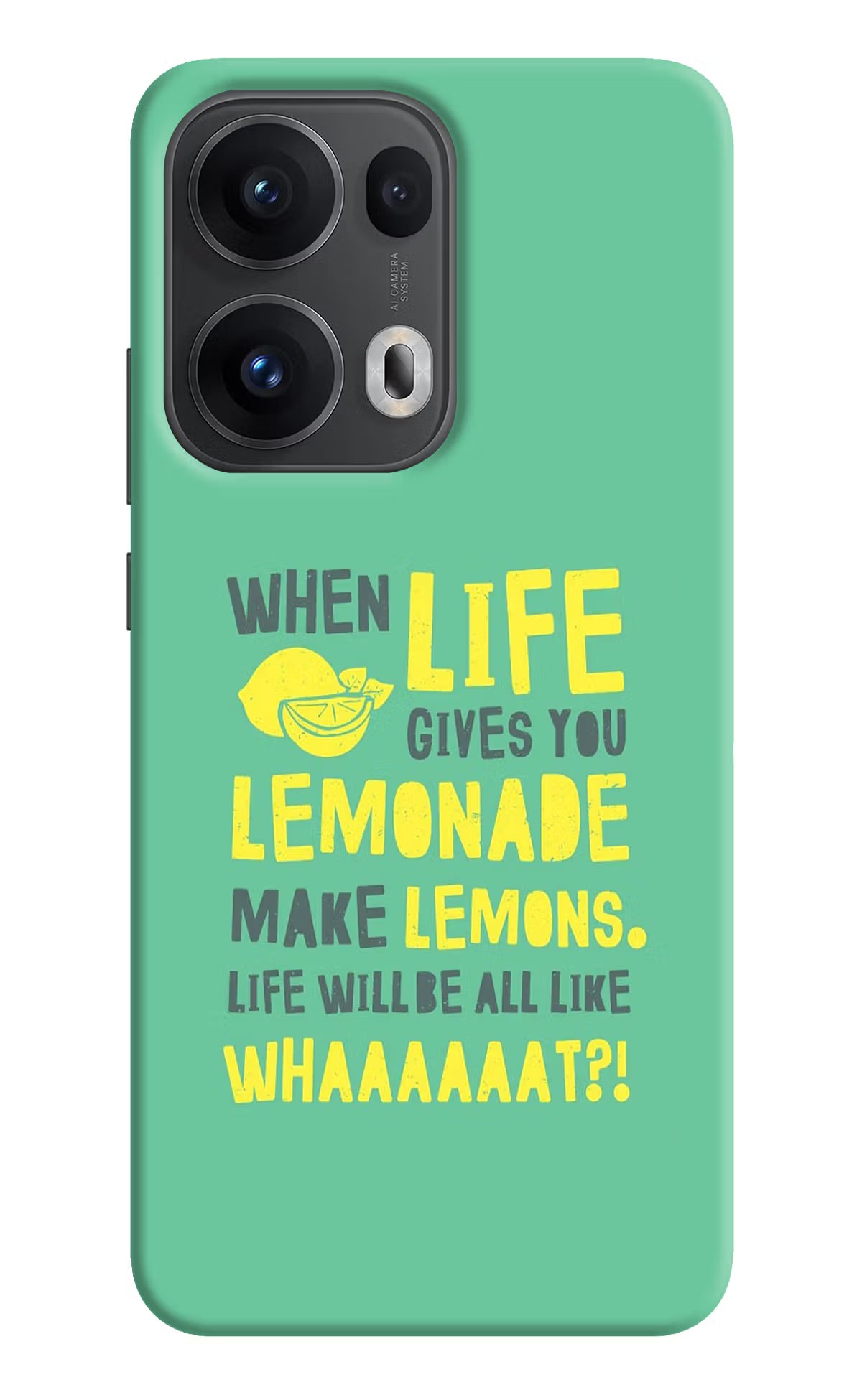 Quote Oppo Reno13 Pro 5G Hard Case Back Cover by Casekaro