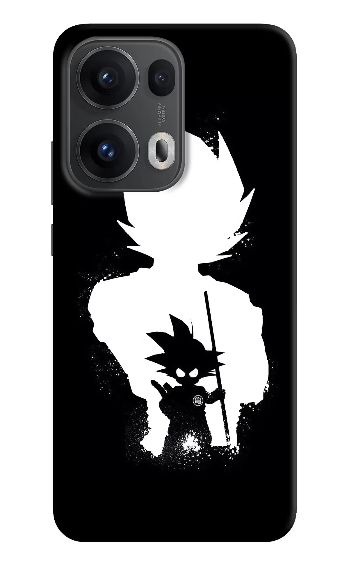 Goku Shadow Oppo Reno13 Pro 5G Hard Case Back Cover by Casekaro