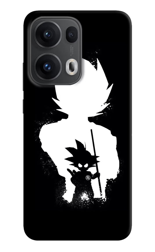 Goku Shadow Oppo Reno13 Pro 5G Hard Case Back Cover by Casekaro