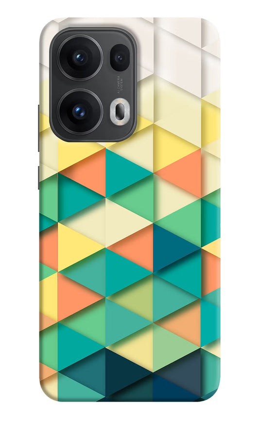 Abstract Oppo Reno13 Pro 5G Hard Case Back Cover by Casekaro